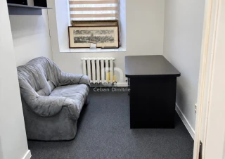 Oficiu în Centru, str. Dosoftei – 12 m², reparație, comunale incluse