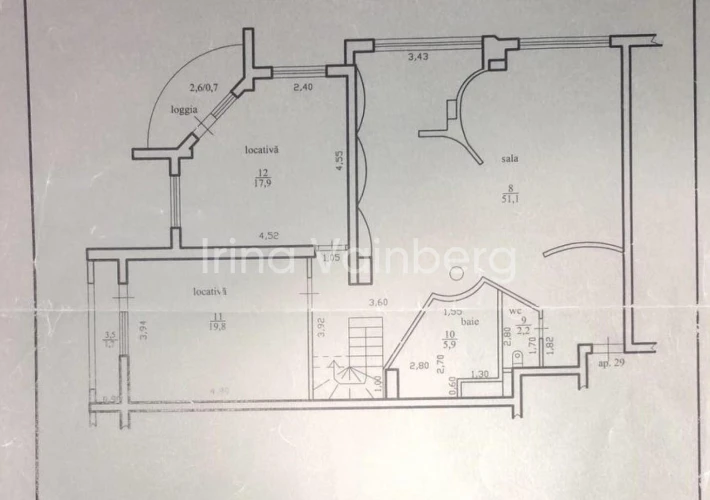 Vânzare penthouse 5 camere, parcare și debara centru15