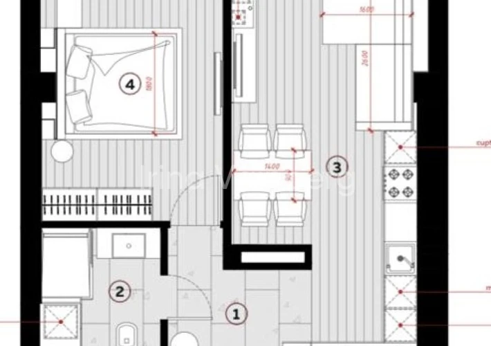 Apartament modern în complexul Inamstro, Alecu Russo.15