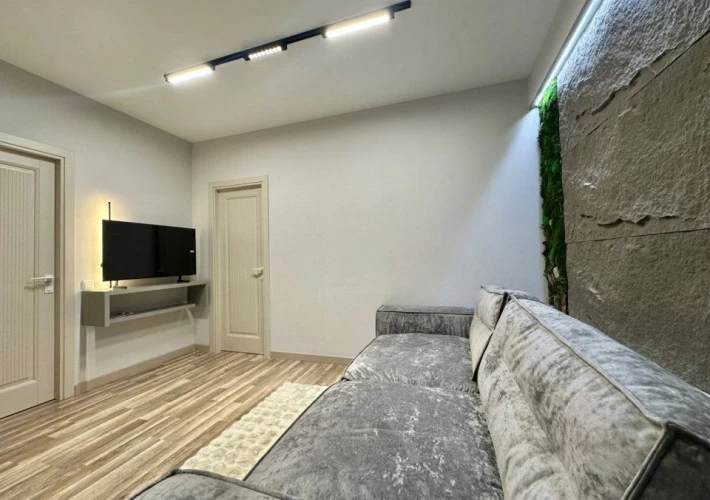 Bloc Nou! Horus! Sec. Riscani! Apartament cu 1 camera + living! Euroreparatie Full! Design Individual!!2