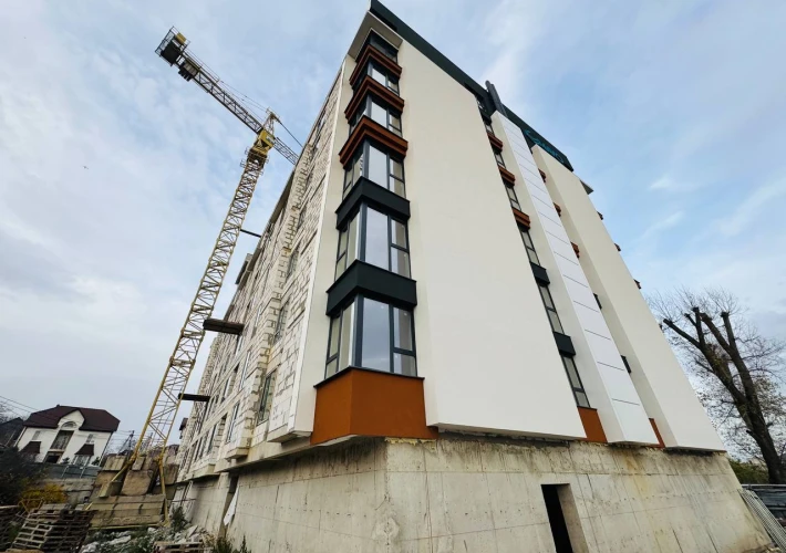 Bloc Nou! Complexul Basarabia Residence ! Or. Cricova, str. Calea Basarabiei 2A . Apartament cu 2 camere! Varianta Alba!1