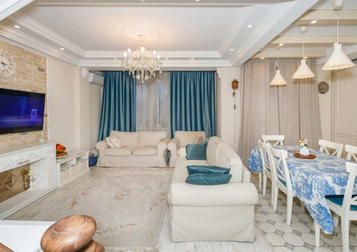 Club House! Apartament in 2 Nivele! Or. Durlesi, str. Balcani, , 2 camere + living spatios. Euroreparatie!15