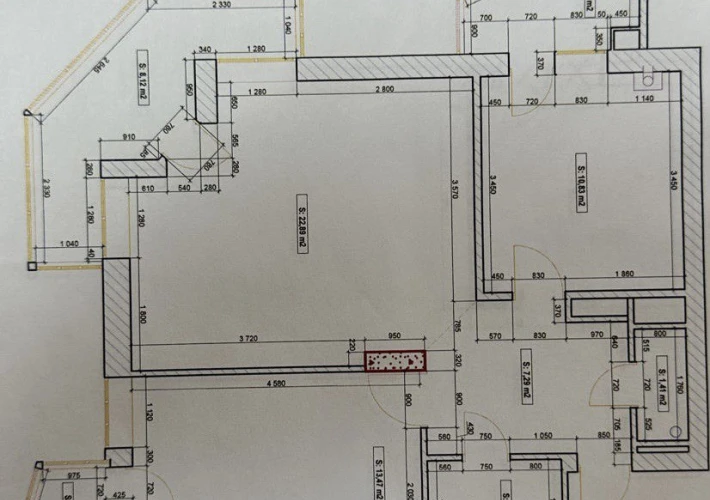 Sevacons! Bloc Nou! Str - la Studentilor, Posta Vechei, 2 camere + Living. Design Individual! Euroreparație! Mobilat!13