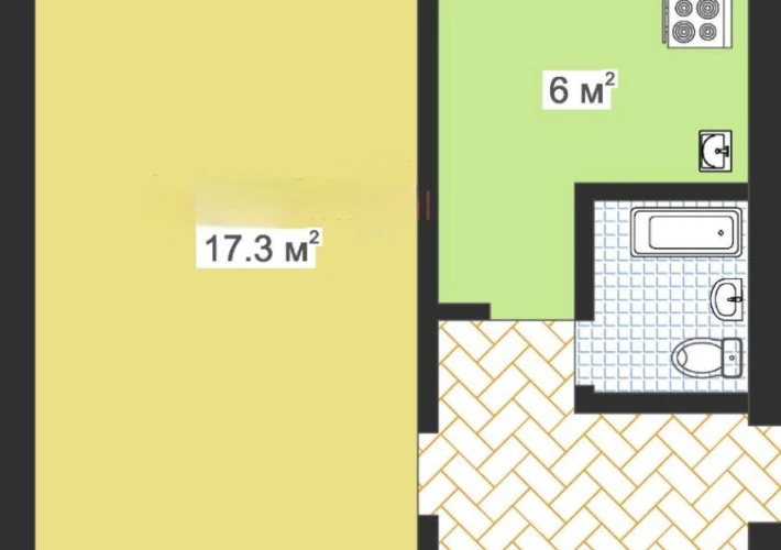 Sec. Botanica, str. Pandurilor. 1 camera. Reparatie Medie. Parc Serghei Lazo!!!2