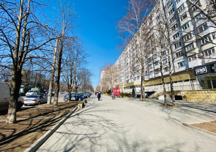 Serie MS! Prima linie! Sector Râșcani, bd. Moscova. 1 cameră. Parc Mezon! Reparat și Mobilat!!!4