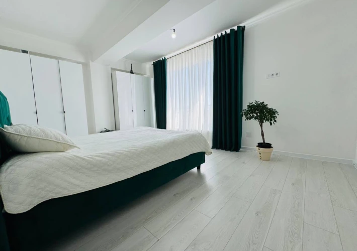 Bloc Nou! Inamstro. Parc! Apartament cu 2 camere. Euroreparație. Mobilat complet! Priveliște superbă!!!9