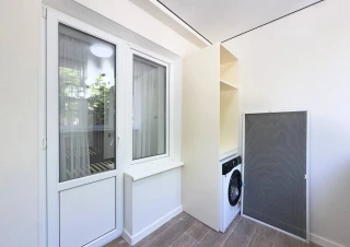 Sec. Riscani, str. Andrei Doga! Apartament cu 2 camere + living! Euroreparatie! Mobilat Complet! Parc!!!5
