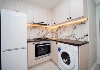 Parc. Sec. Riscani. str. Andrei Doga. 1 camera + living. Euroreparatie! Mobilat Complet!!!9