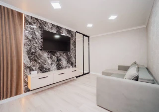 Parc. Sec. Riscani. str. Andrei Doga. 1 camera + living. Euroreparatie! Mobilat Complet!!!6