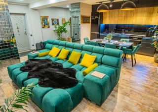 Horus! str. Florilor, sec. Râșcani, 1 camera + Living. Design Individual! Euroreparație! Mobilat! Priveliste Panoramica!!!10