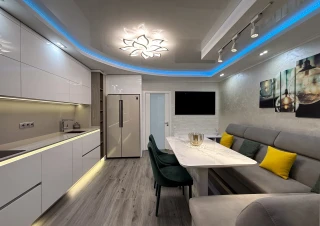 Horus Paradise! str. Albisoara, sec. Râșcani, 2 camera + Living. Design Individual! Euroreparație! Mobilat! Priveliste Superba!!!4