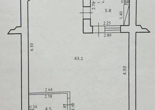 Bloc Nou! Parc UTM! Sec. Riscani, str. Studentilor. 1 camera + living. Euroreparatie!!!8