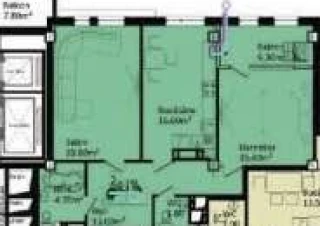 Bloc Nou! Sec. Ciocana str. Profesor Ion Dumeniuc. 2 camere. Varianta Alba! Linga Padure!2