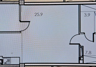 Bloc Nou! Varianta Alba! 1 camera + living. Parc Boris Glavan! Priveliste Panoramica!!!3