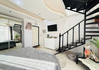 Sec. Riscani, str. Alecu Russo. Parc. 1 cameră + living de tip Mansarda. Euroreparatie!!!4