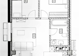 Bloc Nou! City Gardens ,ap. cu 1 camera + living3