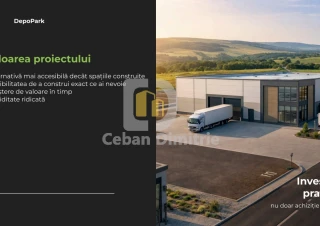 Terenuri în parc industrial organizat | DepoPark | Zonă Uzinelor | de la 3 ari6