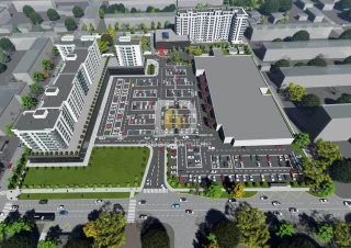 CENTRU | VÂNZARE | PARTER | 191,4 m² | OPEN SPACE | GEAMURI PANORAMICE | PRIMA LINIE2