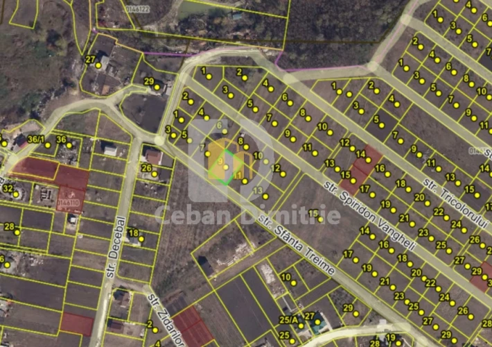 Teren pentru construcție – 6,3 ari, sat. Cheltuitori, str. S. Treime2