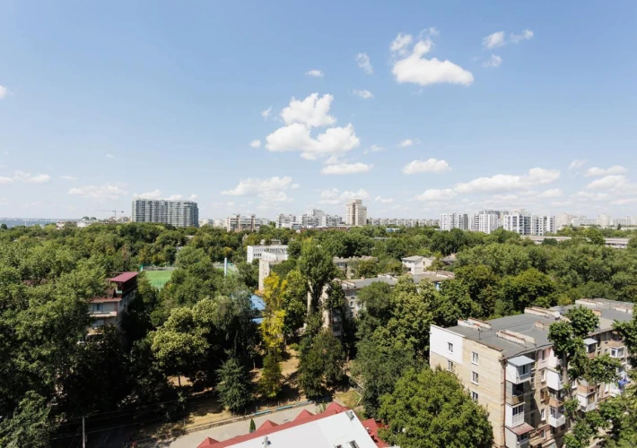 Bloc Nou! Varincom! 1 camera + living. Priveliste Panoramica. Sec. Riscani, str. Nicolae Dimo.8