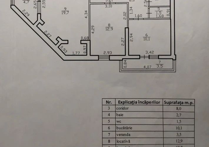 Bloc Nou Orizont Dimo Premium! Sec. Râșcani, str. Nicolae Dimo. 2 camere. Bilaterala! Reparat si Mobilat!!!8
