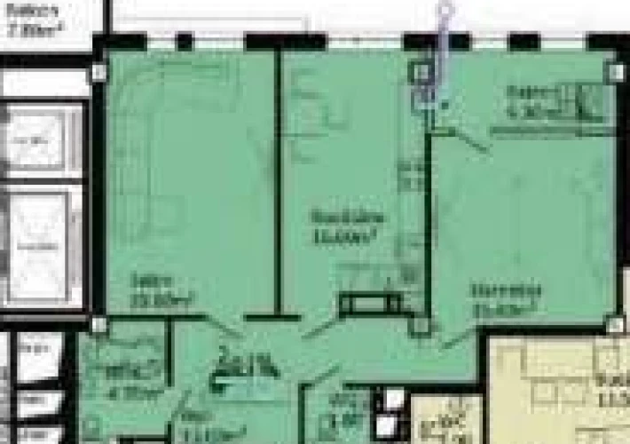 Bloc Nou! Sec. Ciocana str. Profesor Ion Dumeniuc. 2 camere. Varianta Alba! Linga Padure!2