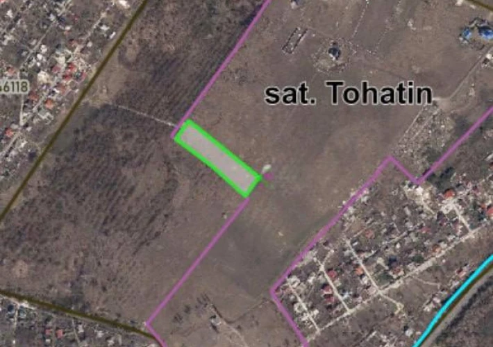 Teren Agricol cu o suprafață totală de 0,7083 ari amplasat in Mun. Chisinau, com.Tohatin!!!3