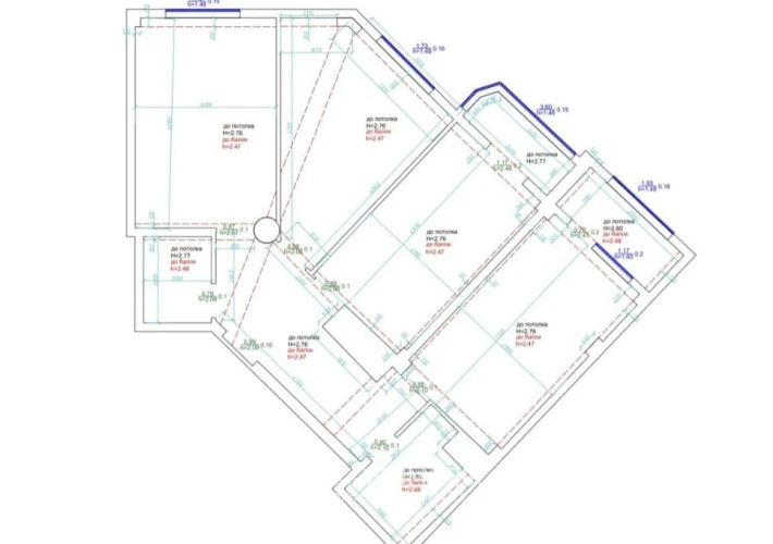 Bloc Nou! Kirsan! sect. Botanica, str. Nicolae Titulescu. Complex Rezidential Green Park Home. 3 camere. Varianta Alba!!!2
