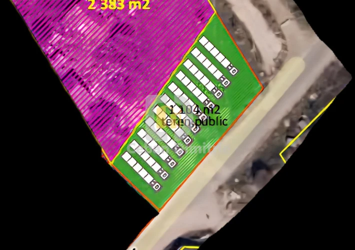 Vânzare teren, pentru construcții, 23.83 ari2