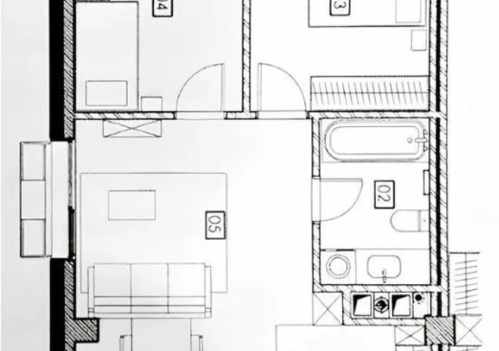 Bloc Nou! City Gardens ,ap. cu 1 camera + living3