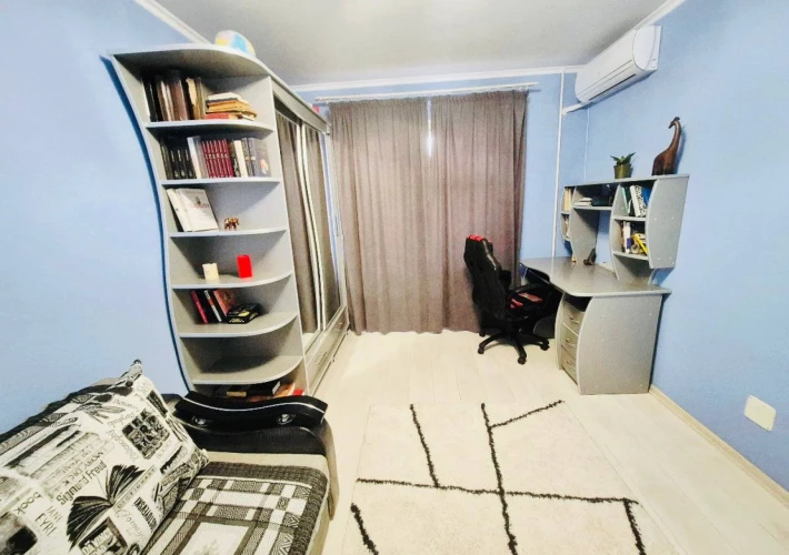 Serie MS! Prima linie! Sector Râșcani, bd. Moscova. 1 cameră. Parc Mezon! Reparat și Mobilat!!!5