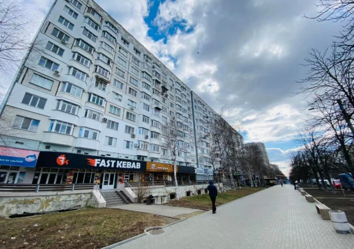 Serie MS! Prima linie! Sector Râșcani, bd. Moscova. 1 cameră. Parc Mezon! Reparat și mobilat!!!1