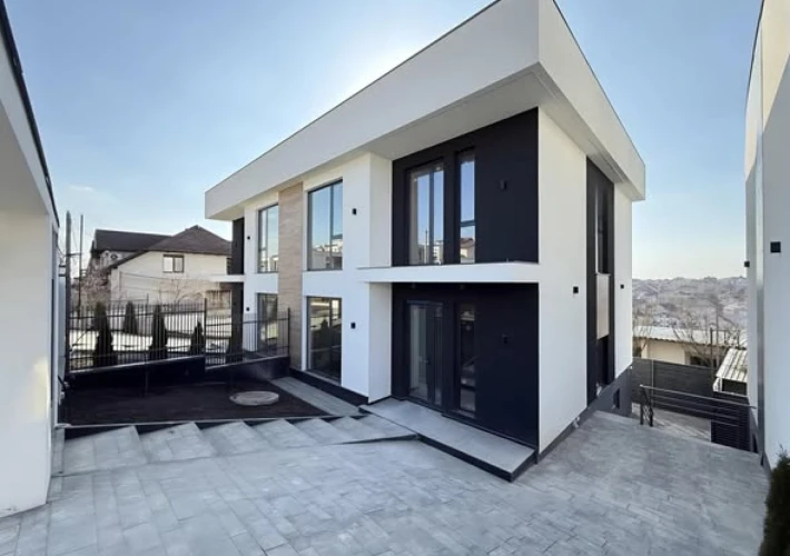 Vînd duplex modern, fiecare amplasat pe un teren de 2,3 ari în Chișinău, str. Ana Barbu | str. Chicago9