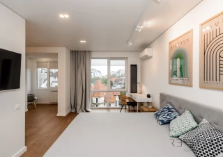 Spre vânzare apartament de lux cu 1 camera si living , amplasat în sec. Centru in apropiere de ASEM, Str. Albisoara5
