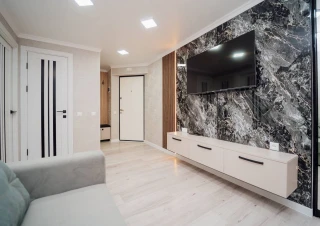 Parc. Sec. Riscani. str. Andrei Doga. 1 camera + living. Euroreparatie! Mobilat Complet!!!4