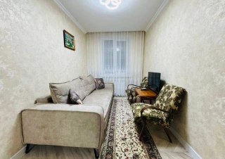Parc. Sec. Riscani, str. Kiev. 2 camere + living. Euroreparatie! Mobilat Complet!!!5