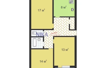 3 camere | Varianta Alba | Botanica4