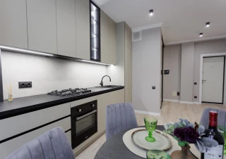 Bloc Nou! Varincom! 1 camera + living. Priveliste Panoramica. Sec. Riscani, str. Nicolae Dimo.4