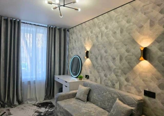 Parc Avgan! Sec. Riscani, str. Alecu Russo. 2 camere + living. Euroreparatie!!!4