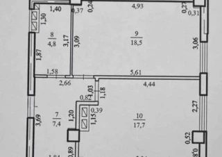 Bloc Nou! Inamstro! Sec. Râșcani, str. Aleco Russo. Disponibil 2 Apartamente cu 1 odaie si 3 camere! Varianta Alba!!!2