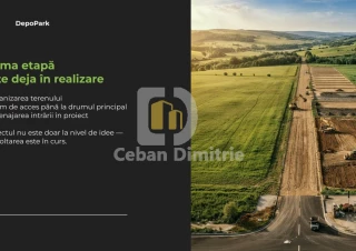 Terenuri în parc industrial organizat | DepoPark | Zonă Uzinelor | de la 3 ari15