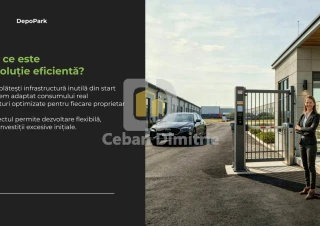 Terenuri în parc industrial organizat | DepoPark | Zonă Uzinelor | de la 3 ari12