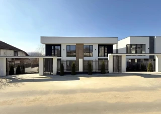 Vînd duplex modern, fiecare amplasat pe un teren de 2,3 ari în Chișinău, str. Ana Barbu | str. Chicago1